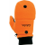 Cabela's Men's Big-Game Fleece Glomitts - Blaze Orange (LARGE)