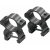 Leupold Rifleman Aluminum Detachable See-Through Rings - Matte Black finish