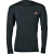 First Lite Men's Merino Base Layer Llano Lightweight Long-Sleeve Crew - Black (2XL)