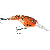 Cabela's Fisherman Series Jointed Suspending Shad - Red