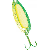 Blue Fox Metallic Pixee Spoon