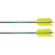 Cabela's Stalker Xtreme Arrows with Flu Flu Feathers - Black