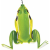 Lunkerhunt Pocket Frog - Green