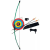 Bear Archery Youth 1st Shot Bow Set - Green, Flo Green, Flo Orange