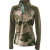 Cabela's OutfitHER Lifestyle 1/4-Zip Shirt - Outfitter Camo (LARGE)