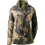 Cabela's OutfitHER Fleece 1/4-Zip Pullover - Secl 3D Open Country (LARGE)