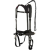 Women's Tree Spider Micro Harness - Black with pink accents
