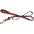 Cabela's Leather 4.5 Feet Lead - Mahogany (4.5 FOOT)