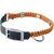 Heavy Hauler Duck-Band Dog Collar - Orange/Tan (LARGE)