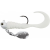 Johnson Crappie Buster Spin'r Grub - White