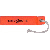 Hard Core Canvas Dog Dummy - Orange (LARGE)
