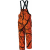 Herter's Men's Waterproof Insulated Blaze Bibs - Blaze Horizon 'Dark Orange/Black' (2XL)