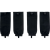 Ultra Paws Dog Leg Wraps - Black (MEDIUM)