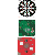 American Whitetail Fun Tough Target Face Large Practice Targets Three-Pack
